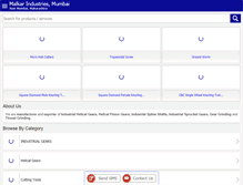 Tablet Screenshot of malkargears.com